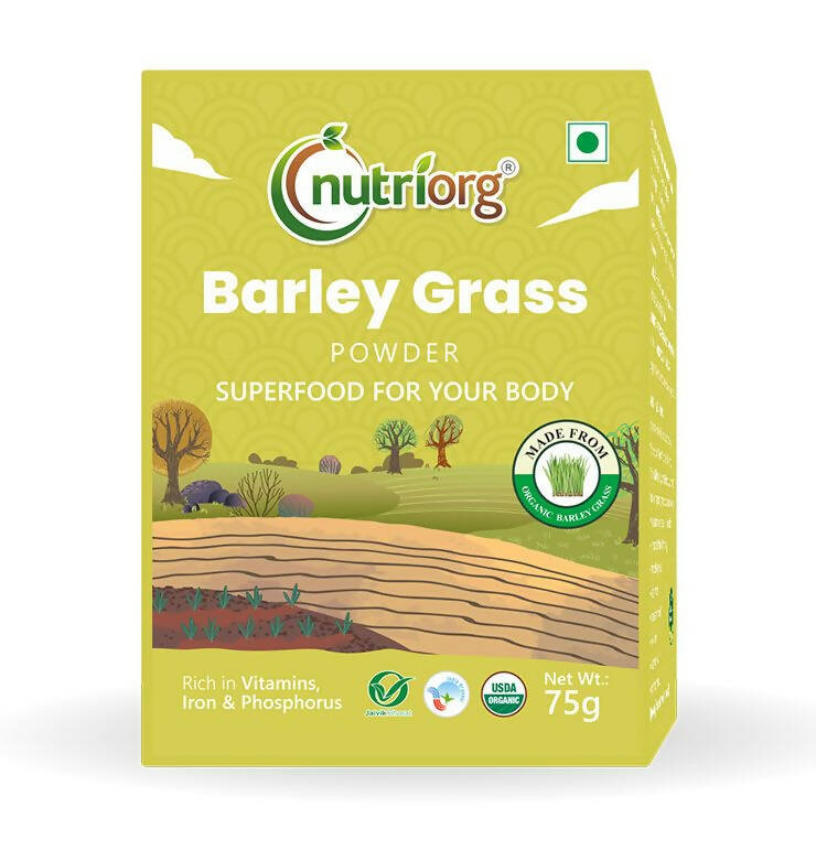 Nutriorg Certified Organic Barley Grass Powder