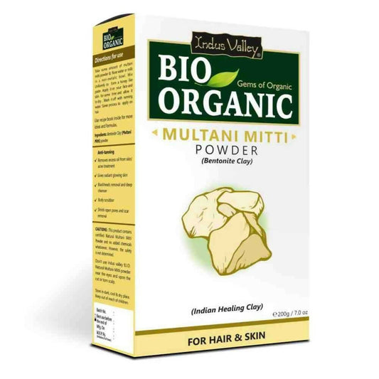 Buy Indus Valley Bio Organic Multani Mitti Powder from DrMediCart, Ship from India to USA