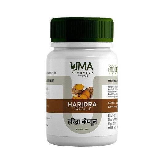 Uma Ayurveda Haridra Capsules