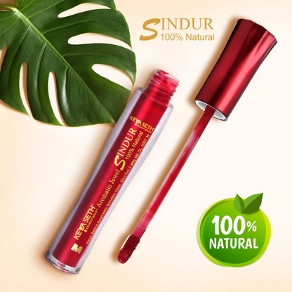 Keya Seth Aromatherapy 100% Natural Liquid Sindoor - Maroon