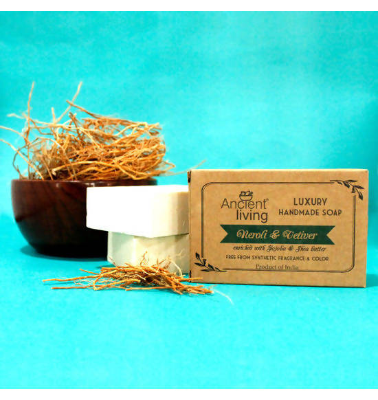 Ancient Living Neroli & Vetiver Luxury Handmade Soap