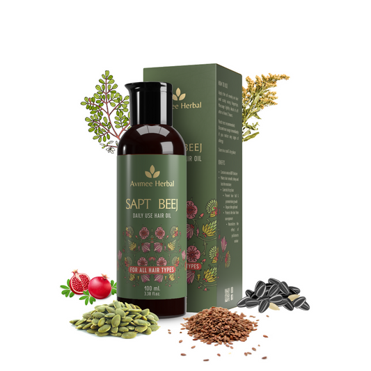 Buy Avimee Herbal Saptbeej Hair Oil from DrMediCart, Ship from India to USA