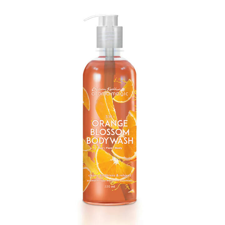 Buy Blossom Kochhar Aroma Magic 3In1 Orange Blossom Bodywash from DrMediCart, Ship from India to USA