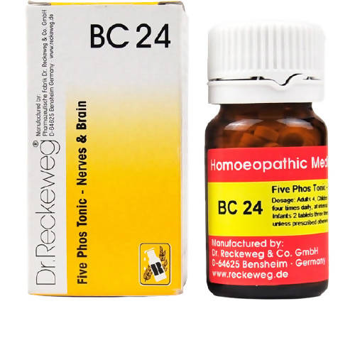Buy Dr. Reckeweg Bio-Combination 24 (BC 24) Tablets from DrMediCart, Ship from India to USA