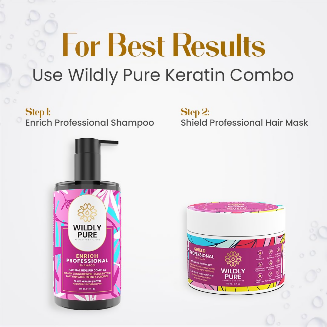 Wildly Pure Professional Keratin Colour Protect Shampoo