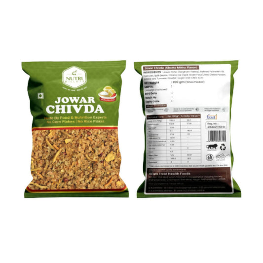 Buy NutriMillets Jowar Flakes Chivda - Khatta Mitha Flavor from DrMediCart, Ship from India to USA