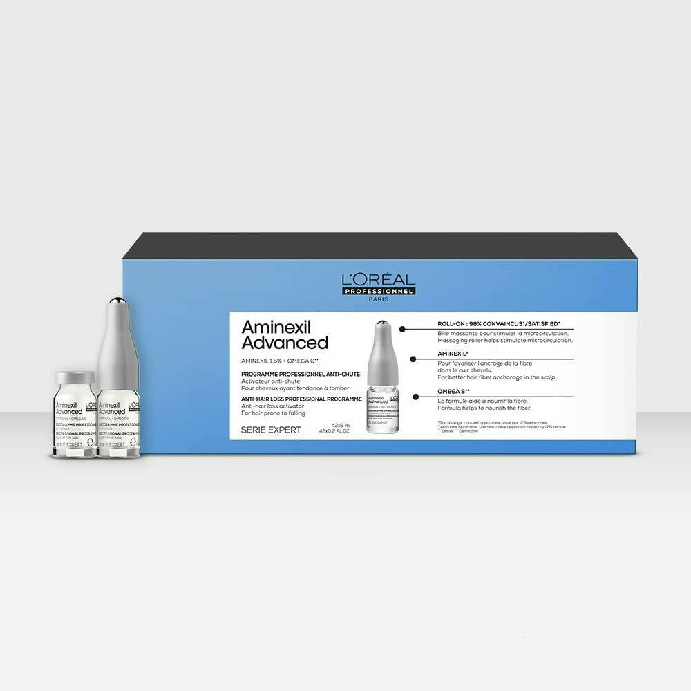 L'Oreal Paris Professionnel Scalp Advanced Anti-Hair Loss Activator Programme & Aminexil Advanced & With Omega 6 - DrMediCart