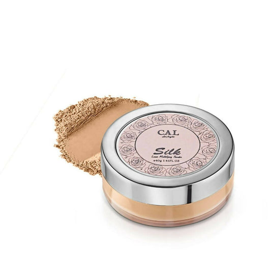 Cal Los Angeles Silk Loose Mattifying Powder For The High Definition Look - Caramel