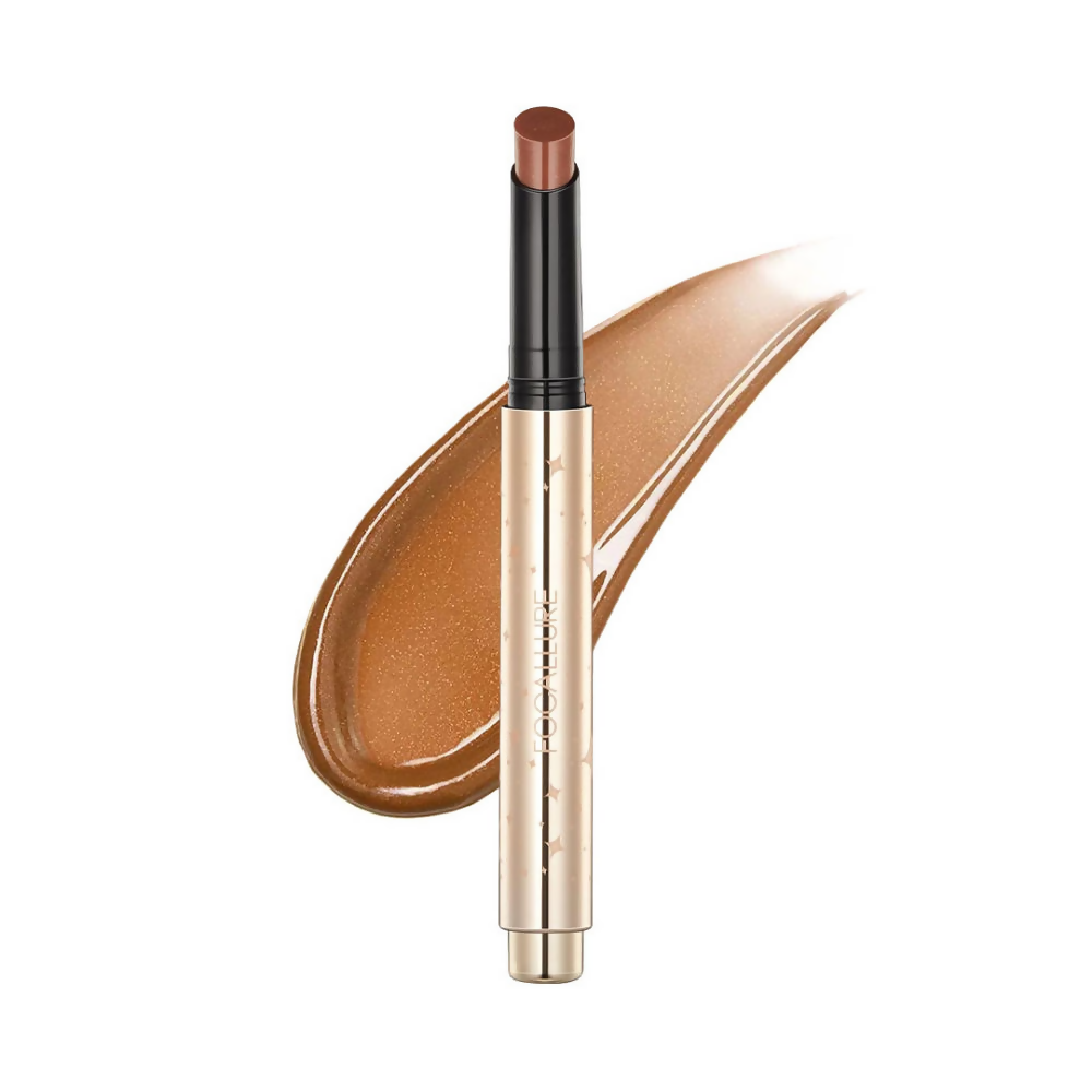 Focallure Sparkling Gem Lip Gloss Stick - Cinnamon