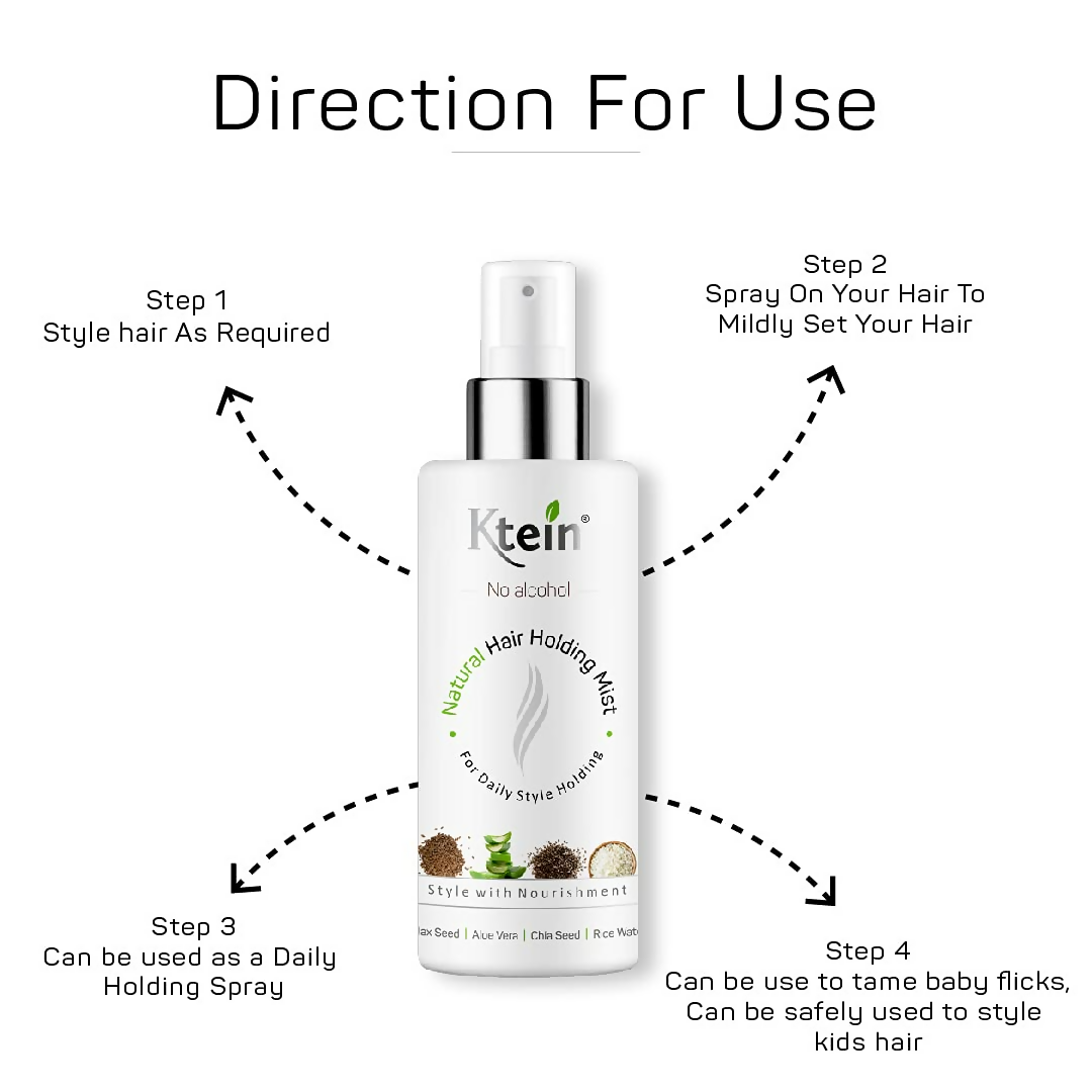 Ktein Natural Hair Holding Spray Without Alcohol