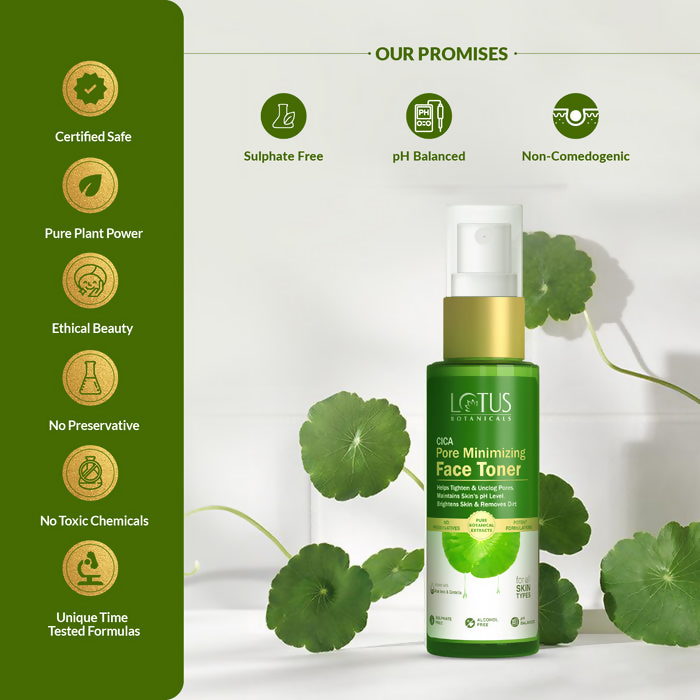 Lotus Botanicals CICA Pore Minimizing Face Toner