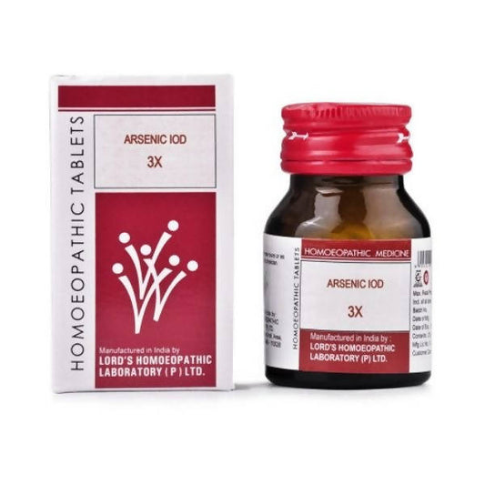 Buy Lord's Homeopathy Arsenic Iodatum Tablets from DrMediCart, Ship from India to USA