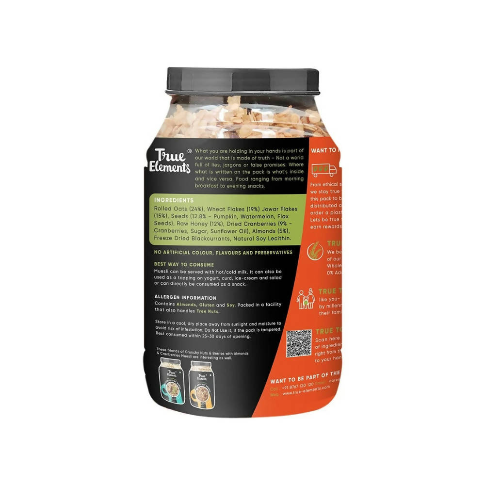 True Elements Nuts And Berries Muesli - Drmedicart