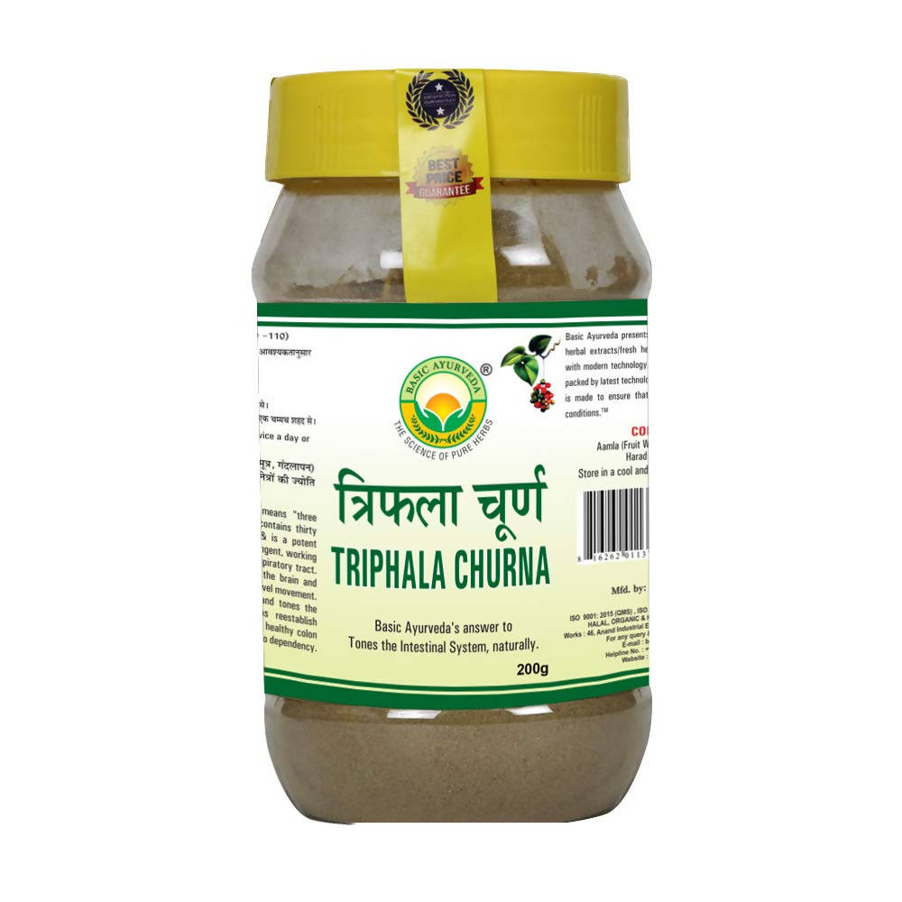 Buy Basic Ayurveda Triphala Churna from DrMediCart, Ship from India to USA