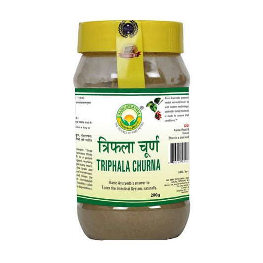 Buy Basic Ayurveda Triphala Churna from DrMediCart, Ship from India to USA