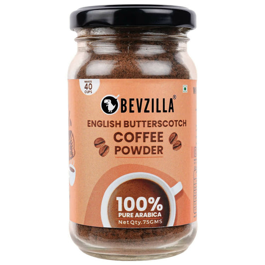 Buy Bevzilla Instant Coffee Powder (English Butterscotch Flavour) from DrMediCart