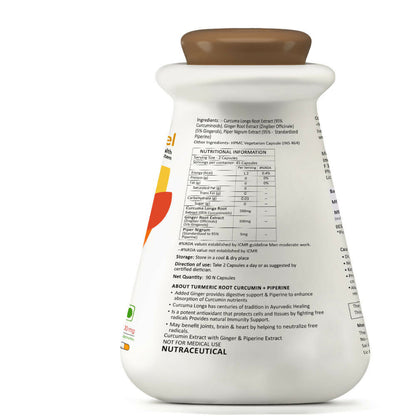 MyFitFuel Curcumin + Ginger Extract + Piperine Capsules