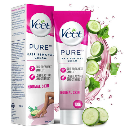Veet Pure Hair Removal Cream for Women - Normal Skin