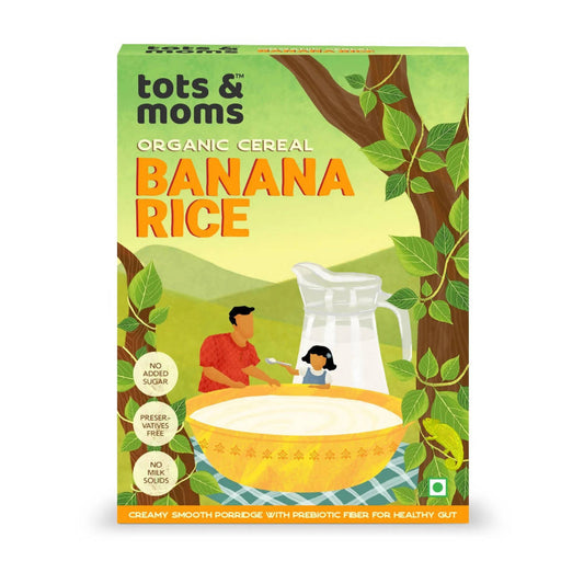Buy Tots and Moms Organic Cereal Banana Rice from DrMediCart, Ship from India to USA