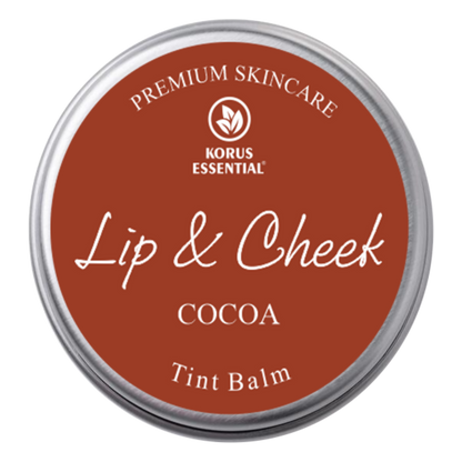 Korus Essential Cocoa Lip & Cheek Tint Balm