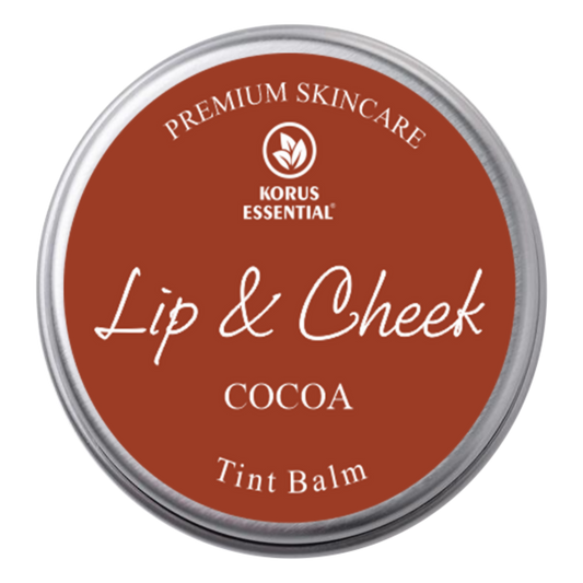 Korus Essential Cocoa Lip & Cheek Tint Balm