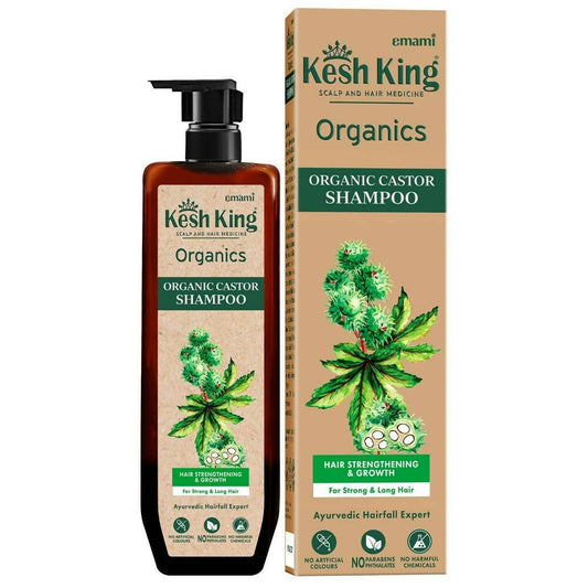 Buy Kesh King Organics Castor Shampoo from DrMediCart, Ship from India to USA
