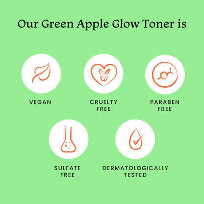 Foxtale Essentials Daily Green Apple Glow Toner with Niacinamide