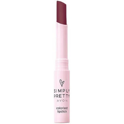 Avon Simply Pretty Color Last Lipstick - Rare Raspberry - DrMediCart