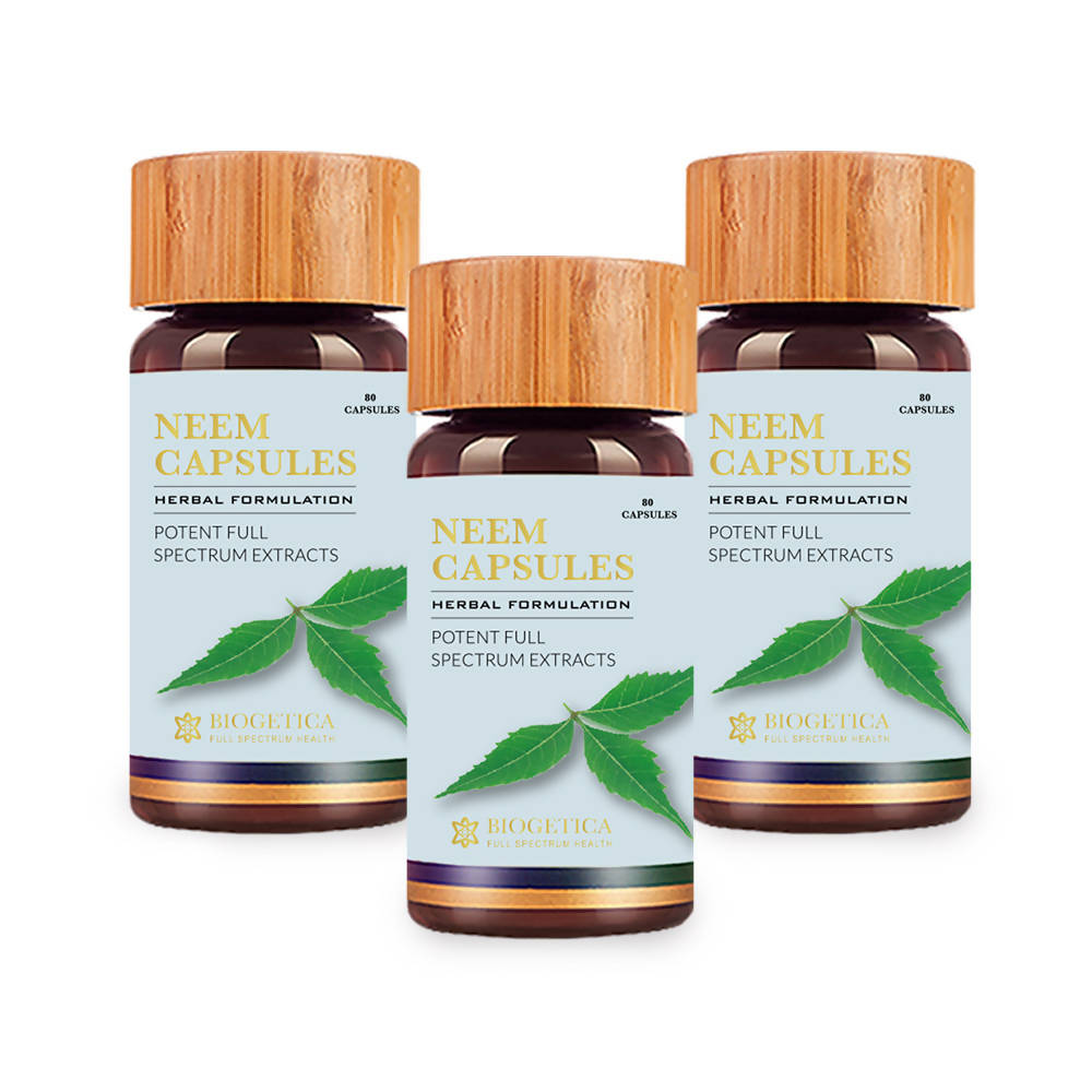 Biogetica Neem 80 Capsules