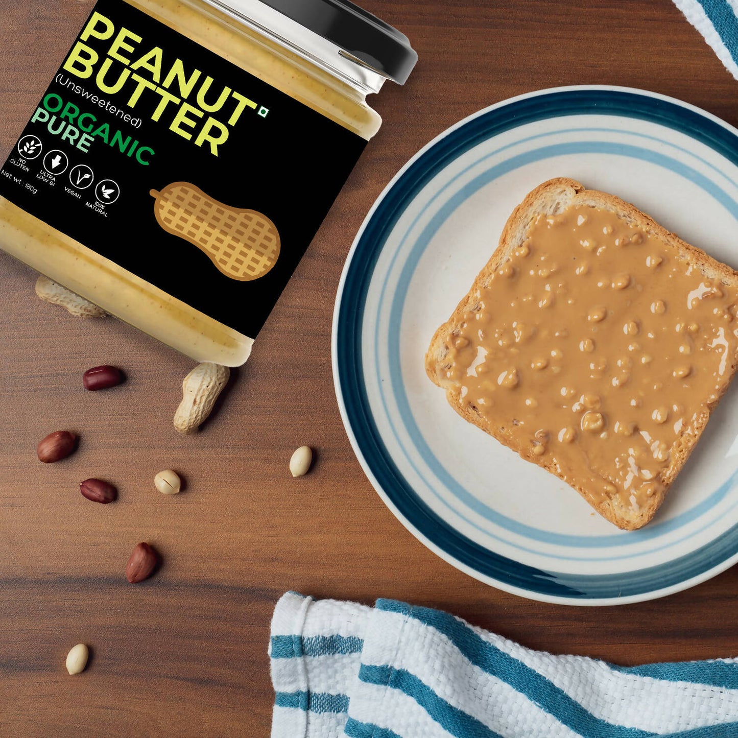 D-Alive Peanut Butter (Unsweetened) - Drmedicart