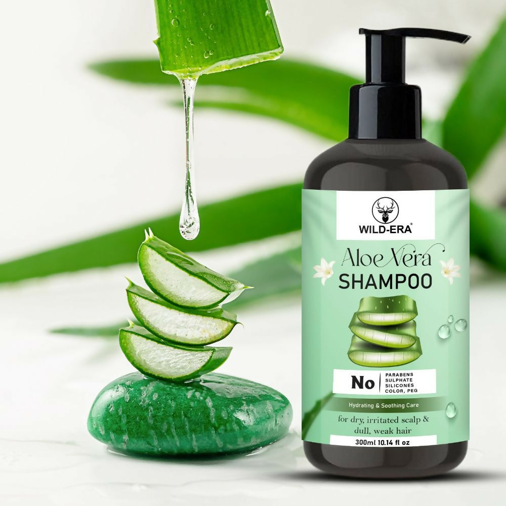 Wildera Natural Aloevera Herbal Hair Cleanser/Shampoo