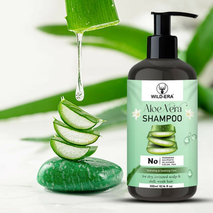 Wildera Natural Aloevera Herbal Hair Cleanser/Shampoo