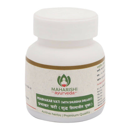 Maharishi Ayurveda Prabhakar Vati (with shuddha Sj)