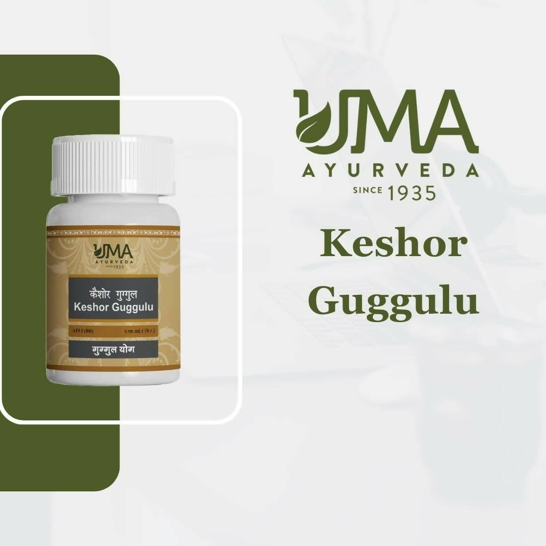 Uma Ayurveda Keshor Guggulu - Drmedicart