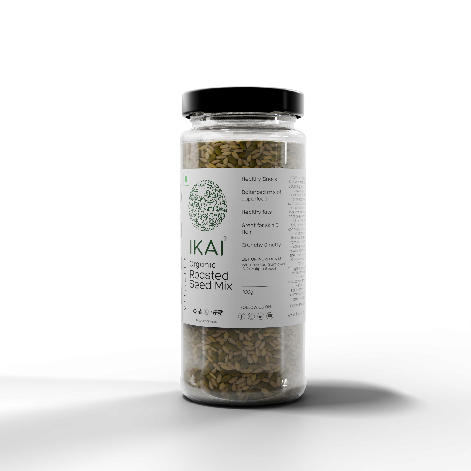 IKAI Organic Roasted Seed Mix