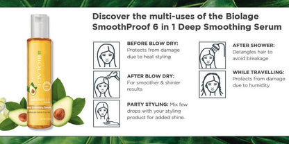 Matrix Biolage SmoothProof Deep Smoothing 6-in 1 Professional Hair Serum