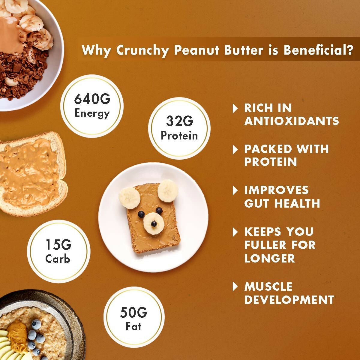Sorich Organics All Natural Peanut Butter Crunchy