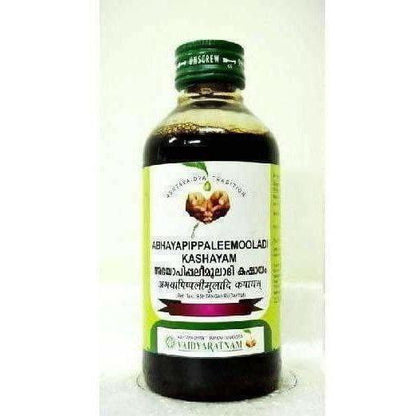 Vaidyaratnam Abhayapippaleemooladi Kashayam - Drmedicart