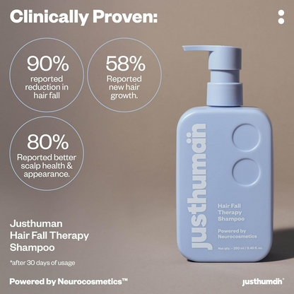 JustHuman Anti Hairfall shampoo