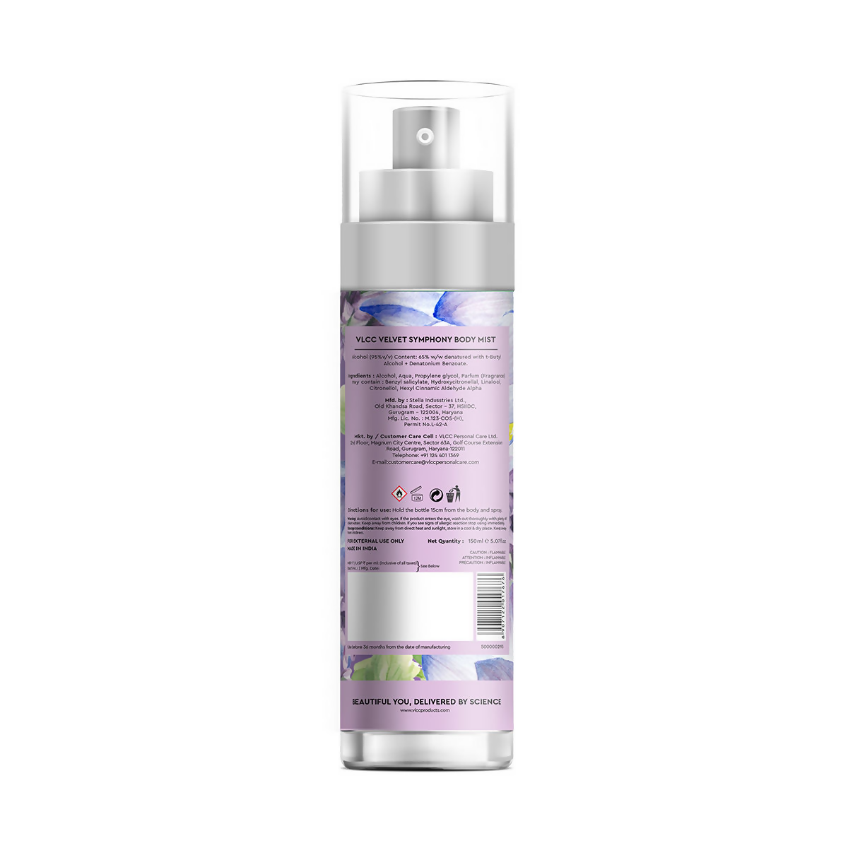 VLCC Body Mist Fragrance - Velvet Symphony