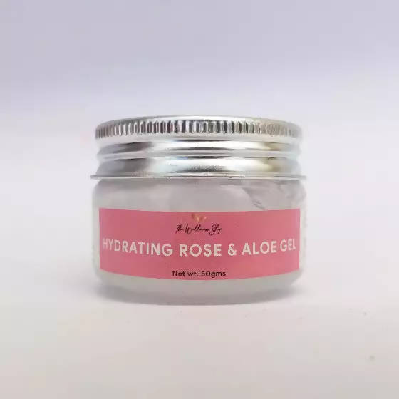 The Wellness Shop Hydrating Rose And Aloe Vera Face Gel - Drmedicart