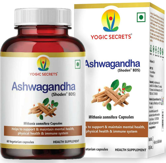Yogic Secrets Ashwagandha Capsules