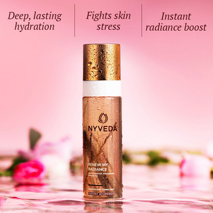 Nyveda Renew My Radiance Antioxidant Toning Mist With Rose Water