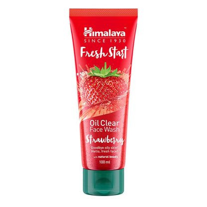 himalaya herbals fresh start oil clear face wash strawberry buy in usa