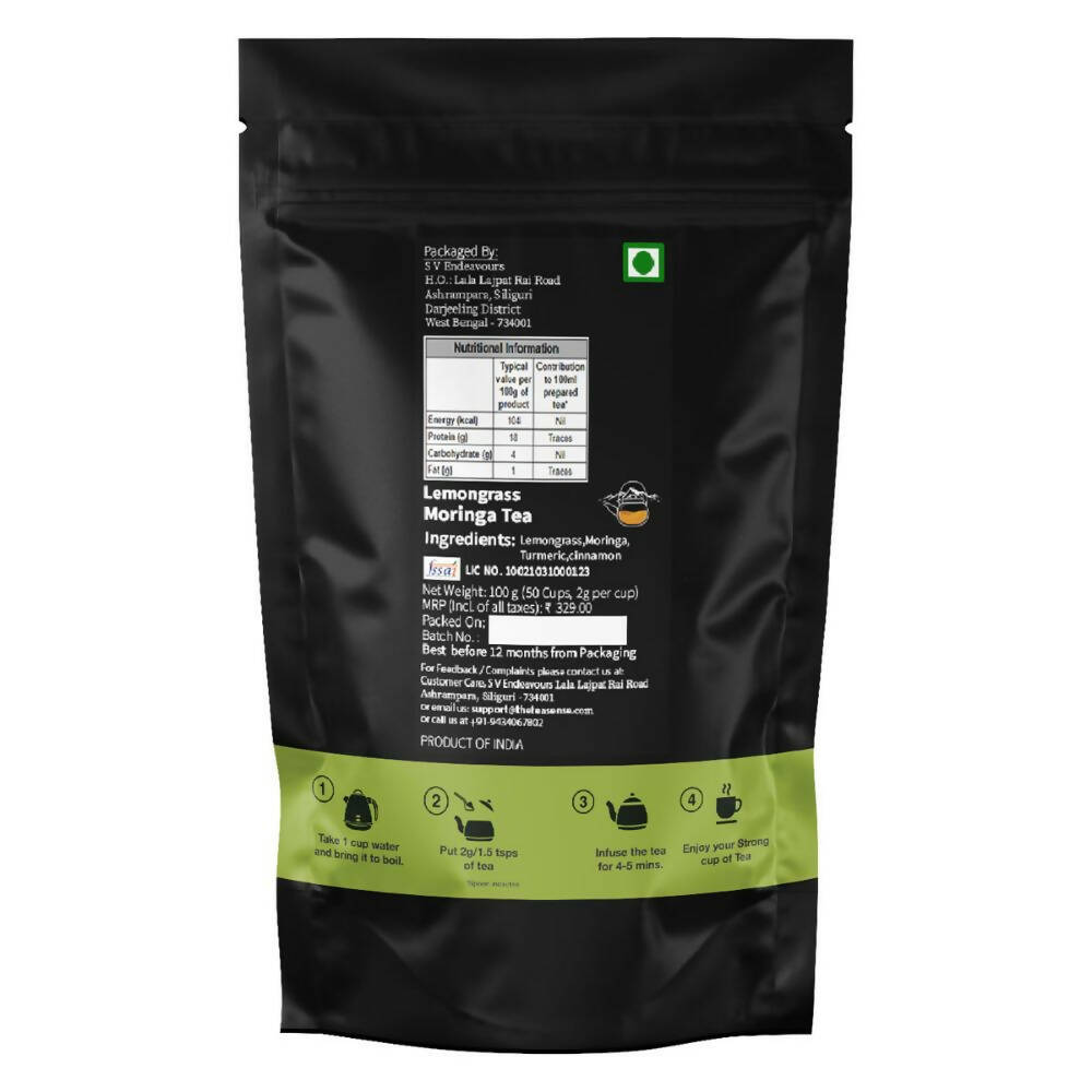 Tea Sense Lemongrass Moringa Tea - Drmedicart