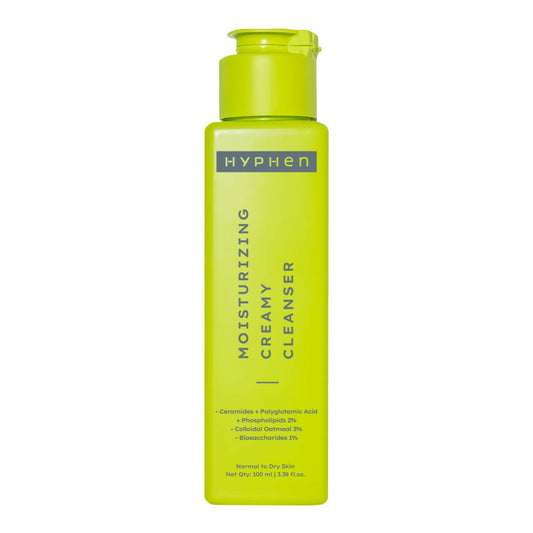 Hyphen By Kriti Sanon Moistuzing Creamy Cleanser, Hydration & Gentle Cleansing For Dry Skin