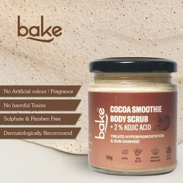 Bake 2% Kojic Acid Cocoa Smoothie Body Scrub