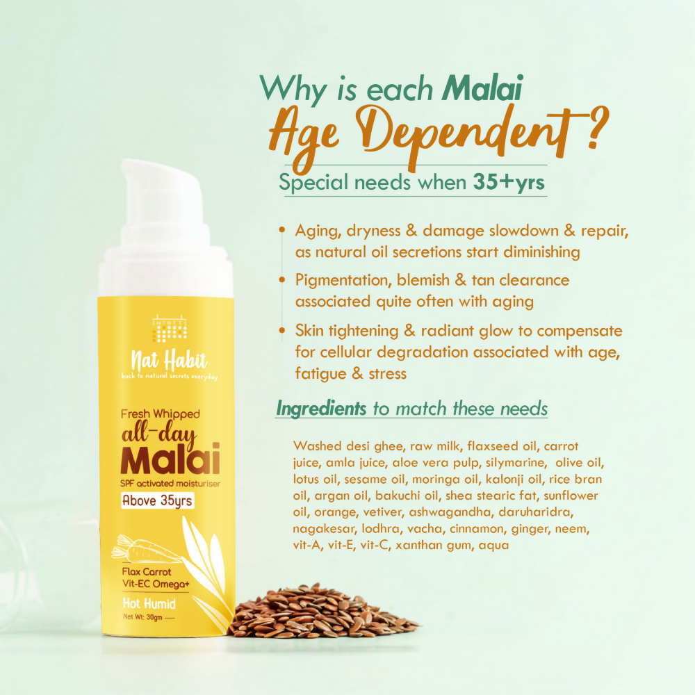 Nat Habit Flax Carrot Light Moisturizer