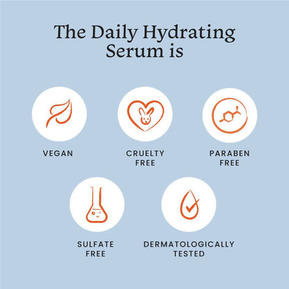 Foxtale Daily Hydrating Serum With Hyaluronic Acid - For Plump & Glowing Skin