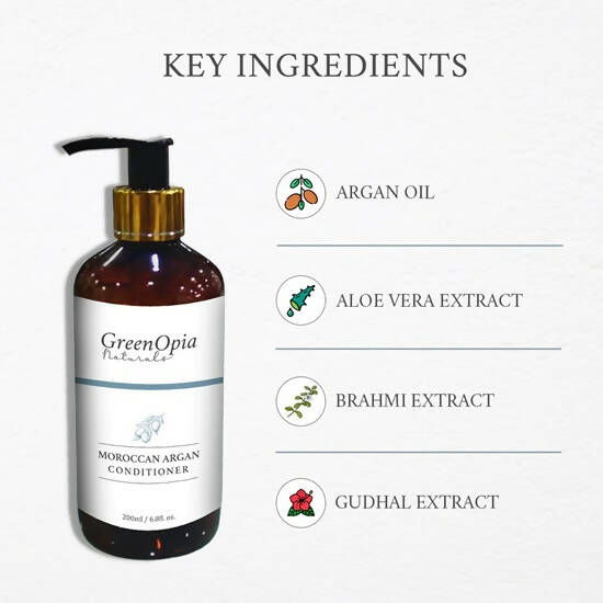 GreenOpia Naturals Moroccan Argan Oil Hair Conditioner